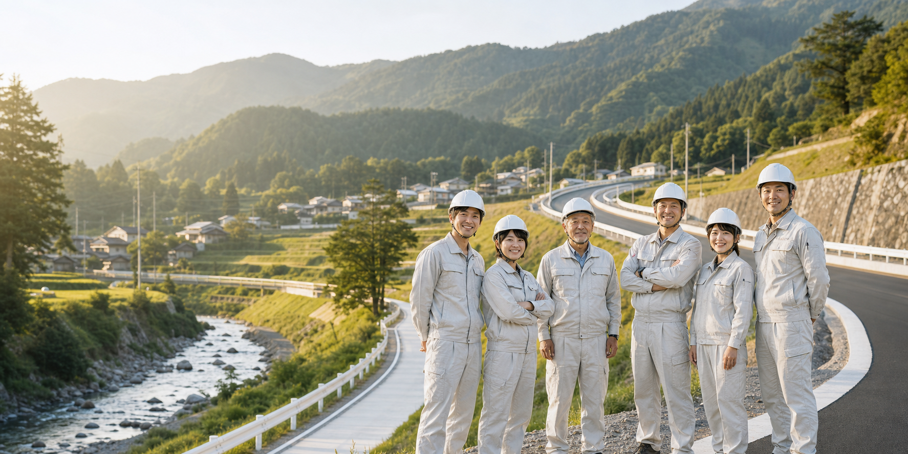 里山土木で働く仲間たち